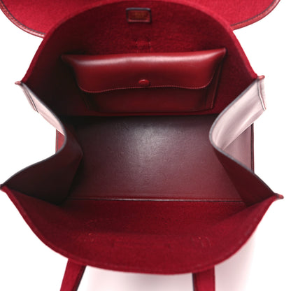 Hermes Felt Barenia Feu2Dou Rouge Vif Rouge H 5 of 11