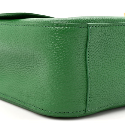 Chanel Grained Calfskin Small Souplissimo Maxi Flap Green 10 of 11