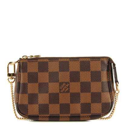 Louis Vuitton Damier Ebene Mini Pochette Accessories 1 of 7