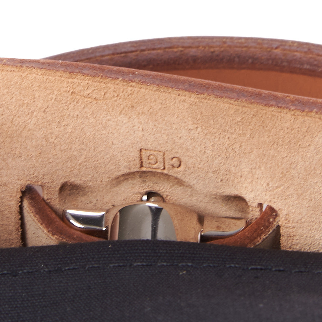 Hermes Toile Vache Calfskin Herbag PM 30 Black Natural 9 of 15