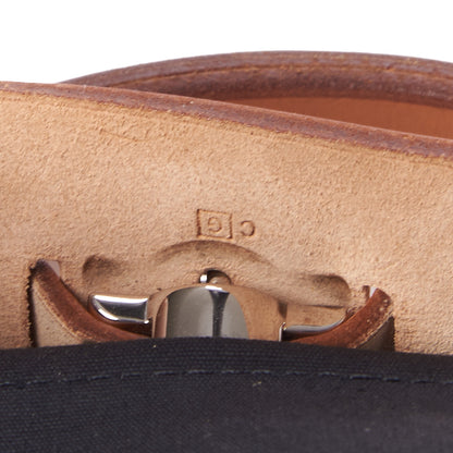 Hermes Toile Vache Calfskin Herbag PM 30 Black Natural 9 of 15