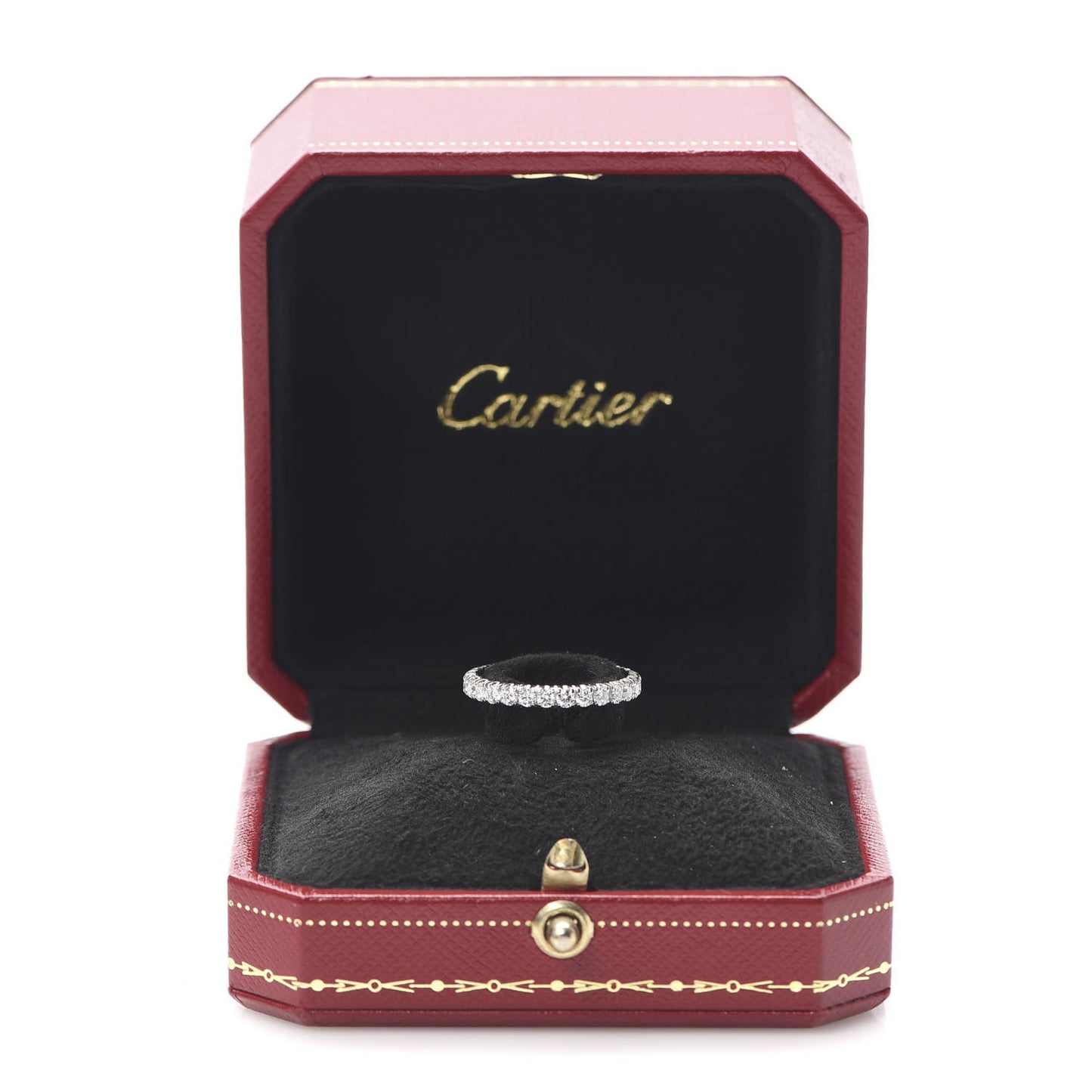 Platinum Diamond 2.6mm Etincelle de Wedding Band Ring 50 5.25