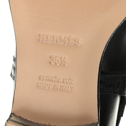 Hermes Calfskin Neo Low Boots 35.5 Black 7 of 8