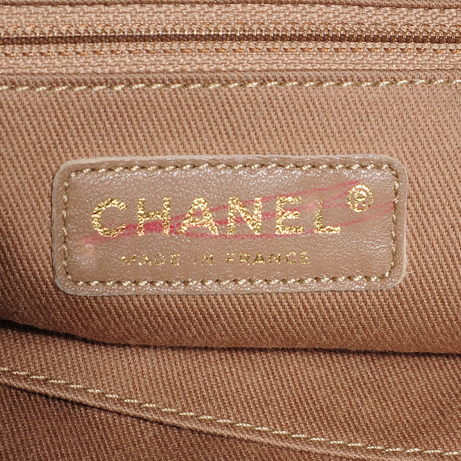Chanel Crumpled Grained Calfskin Coco Pleats Large Tote Green 6 of 7