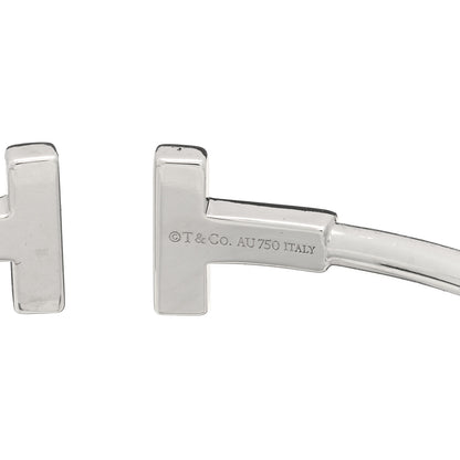 Tiffany 18K White Gold T Wire Bracelet 3 of 3