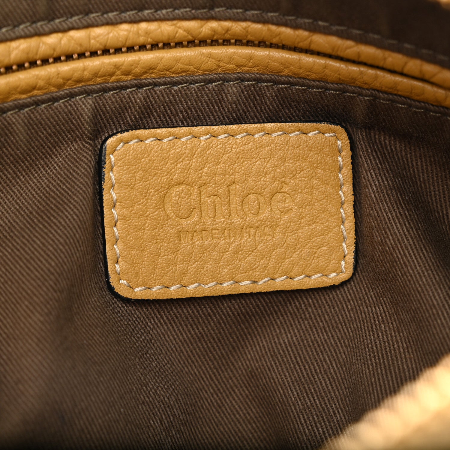 Chloe Calfskin Medium Marcie Satchel Sand Shell 6 of 11