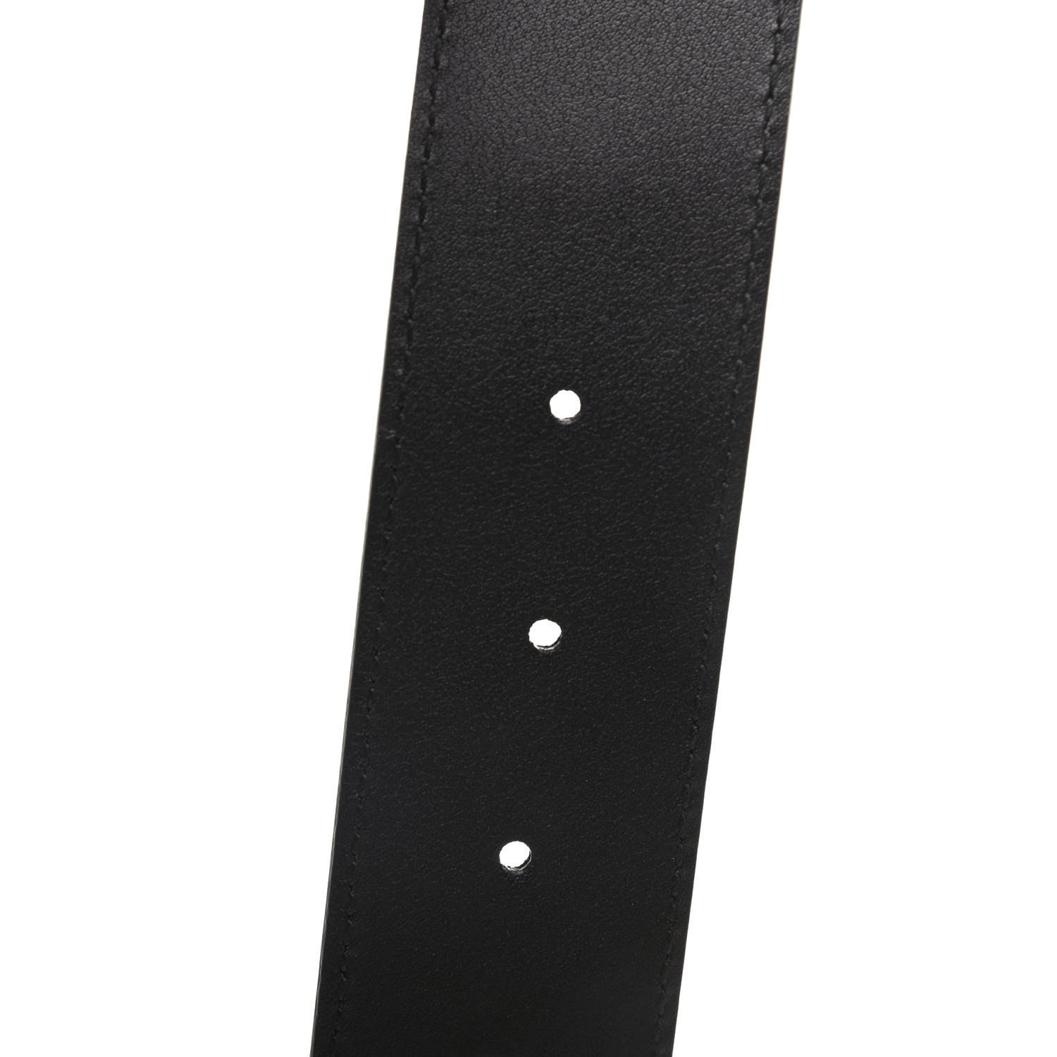 Gucci Textured Calfskin Double G 40mm Belt 85 34 Black 5 of 5