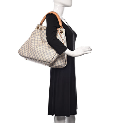 Louis Vuitton Damier Azur Artsy MM 2 of 9