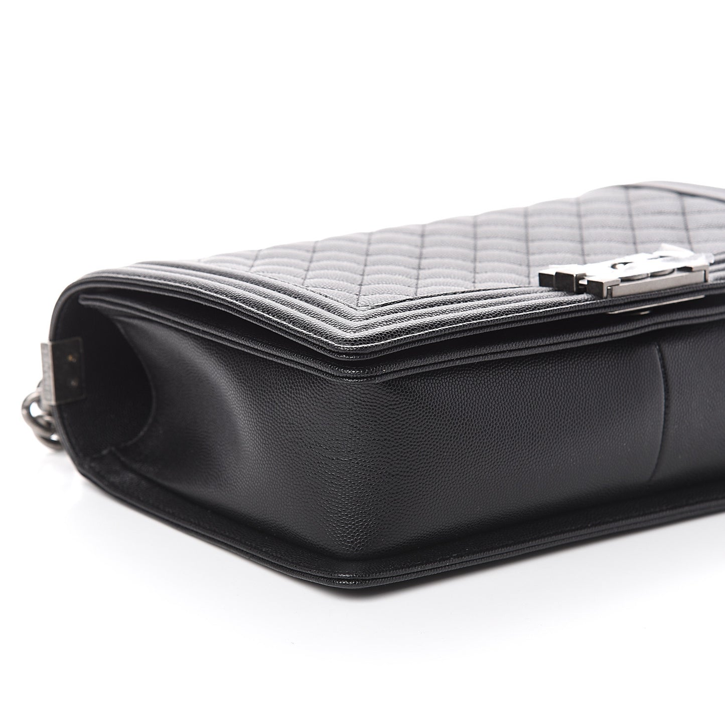 Caviar Quilted New Medium Boy Flap Black
