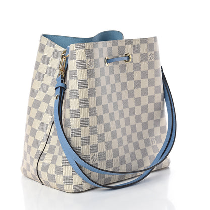 Louis Vuitton Damier Azur Neonoe MM Bleuet 2 of 8