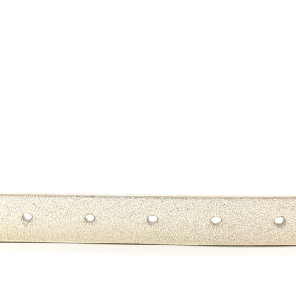 Christian Dior Metallic Calfskin 30 Montaigne Reversible Belt 75 30 Or Multicolor 3 of 5
