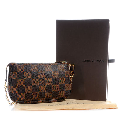 Louis Vuitton Damier Ebene Mini Pochette Accessories 5 of 8