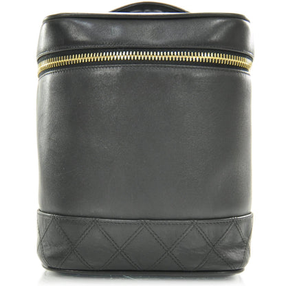 Chanel Lambskin Vanity Cosmetic Bag Black 1 of 8