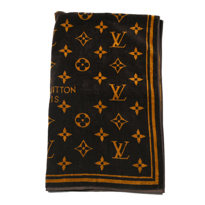 Louis Vuitton Cotton Monogram Classic Beach Towel Brown 1 of 3