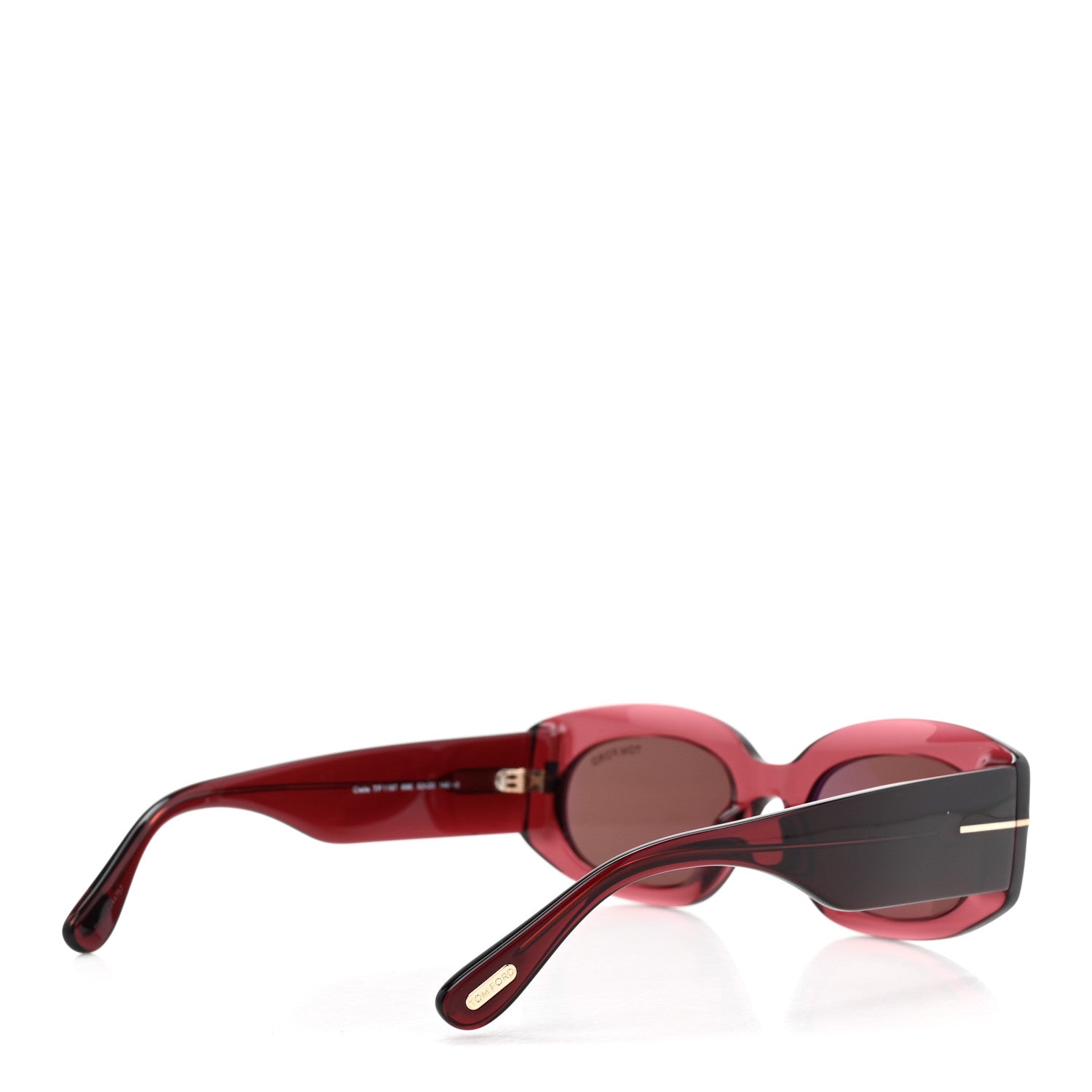 Tom Ford Acetate Cielle Sunglasses TF1187 Transparent Purple 4 of 8