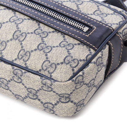Gucci GG Plus Monogram Small Shoulder Bag Navy 4 of 8