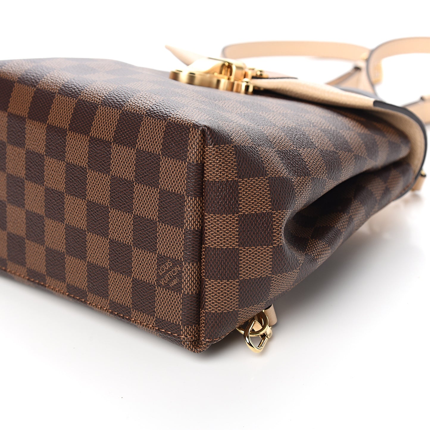 Damier Ebene Clapton Backpack Creme