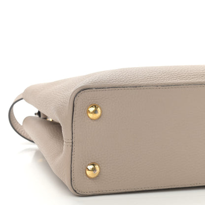 Louis Vuitton Taurillon Capucines PM Galet 8 of 9