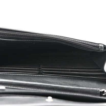 Chanel Patent Quilted Wallet On Chain WOC Black 5 of 13