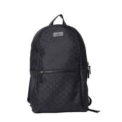 Gucci Nylon Monogram Slim Backpack Black 1 of 8