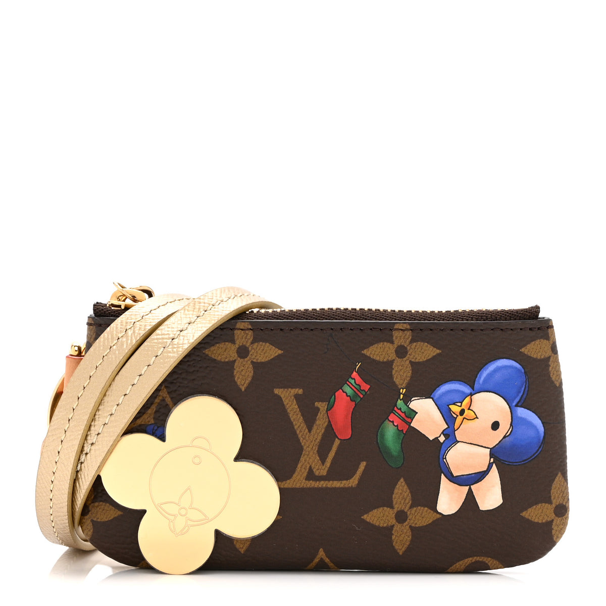 Louis Vuitton Monogram 2025 Christmas Animation Phone Holder 1 of 10
