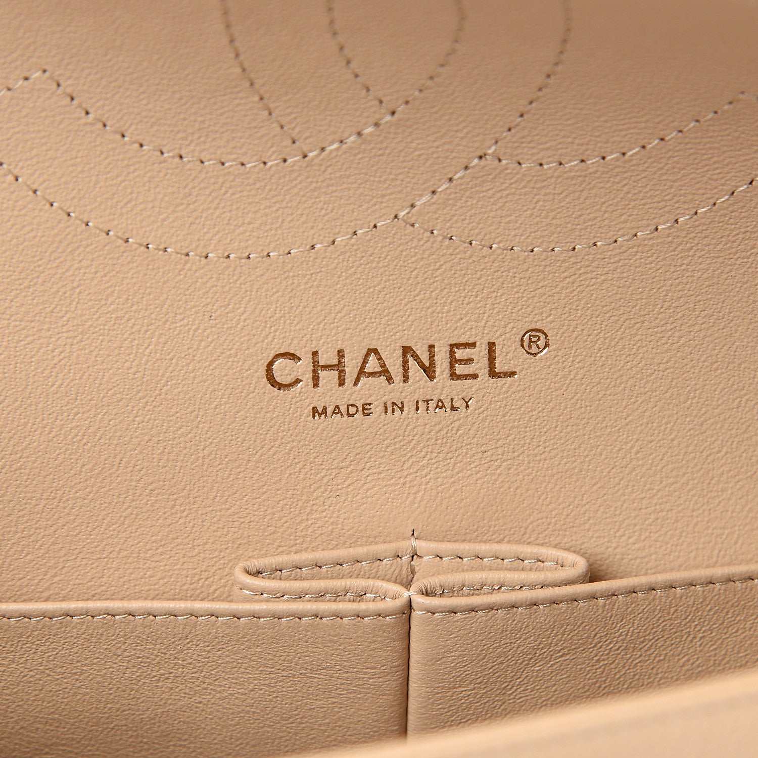 Chanel Caviar Quilted Jumbo Double Flap Beige Clair 5 of 9