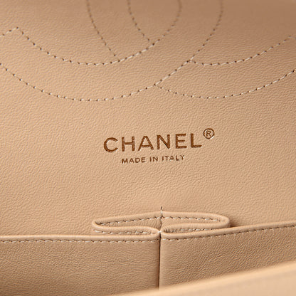 Chanel Caviar Quilted Jumbo Double Flap Beige Clair 5 of 9