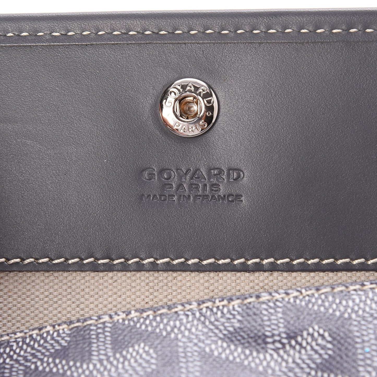 Goyardine Pouch Grey