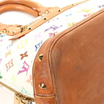 Louis Vuitton Monogram Multicolor Alma PM White 8 of 12