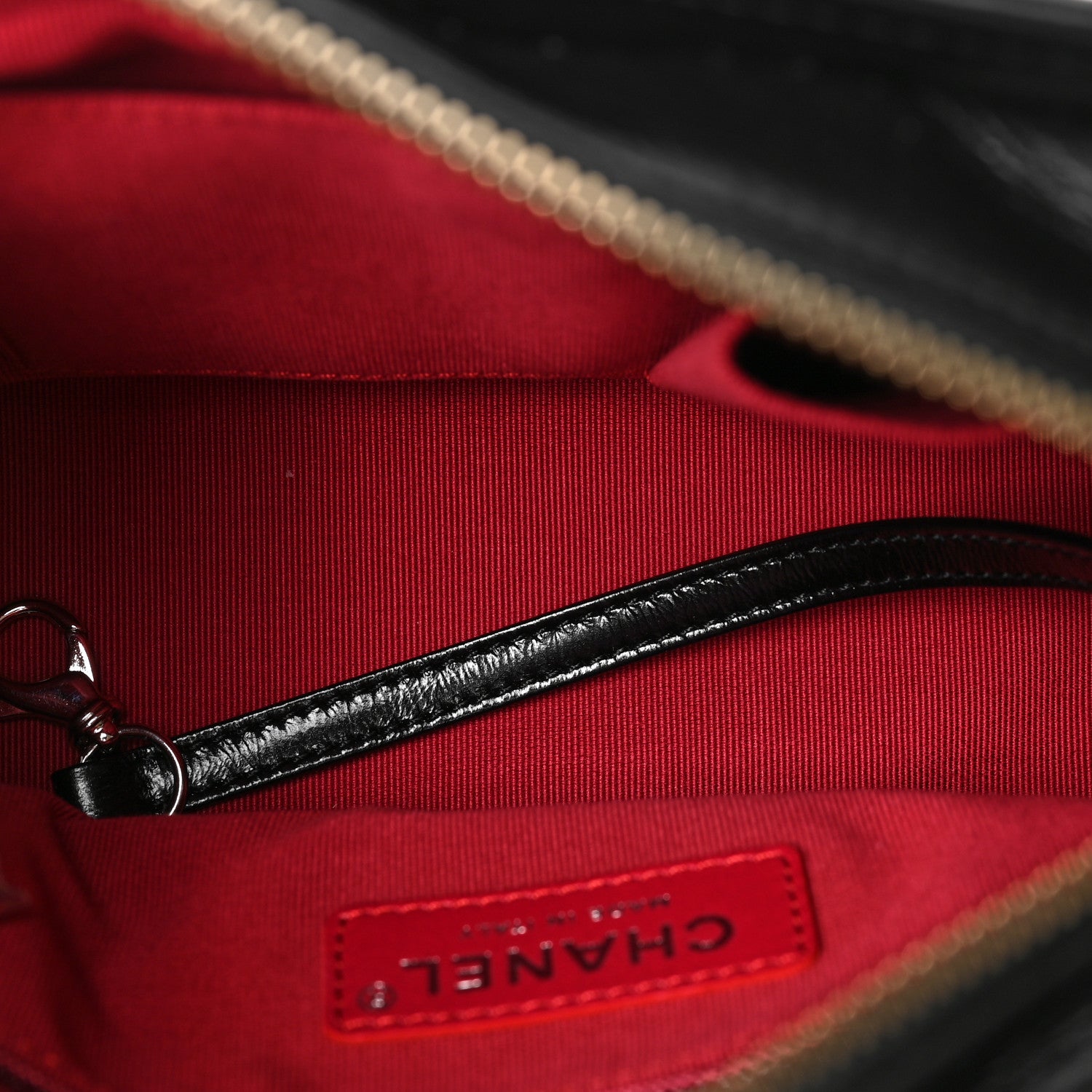 Chanel Aged Calfskin Quilted Small Gabrielle Hobo Black 5 of 9