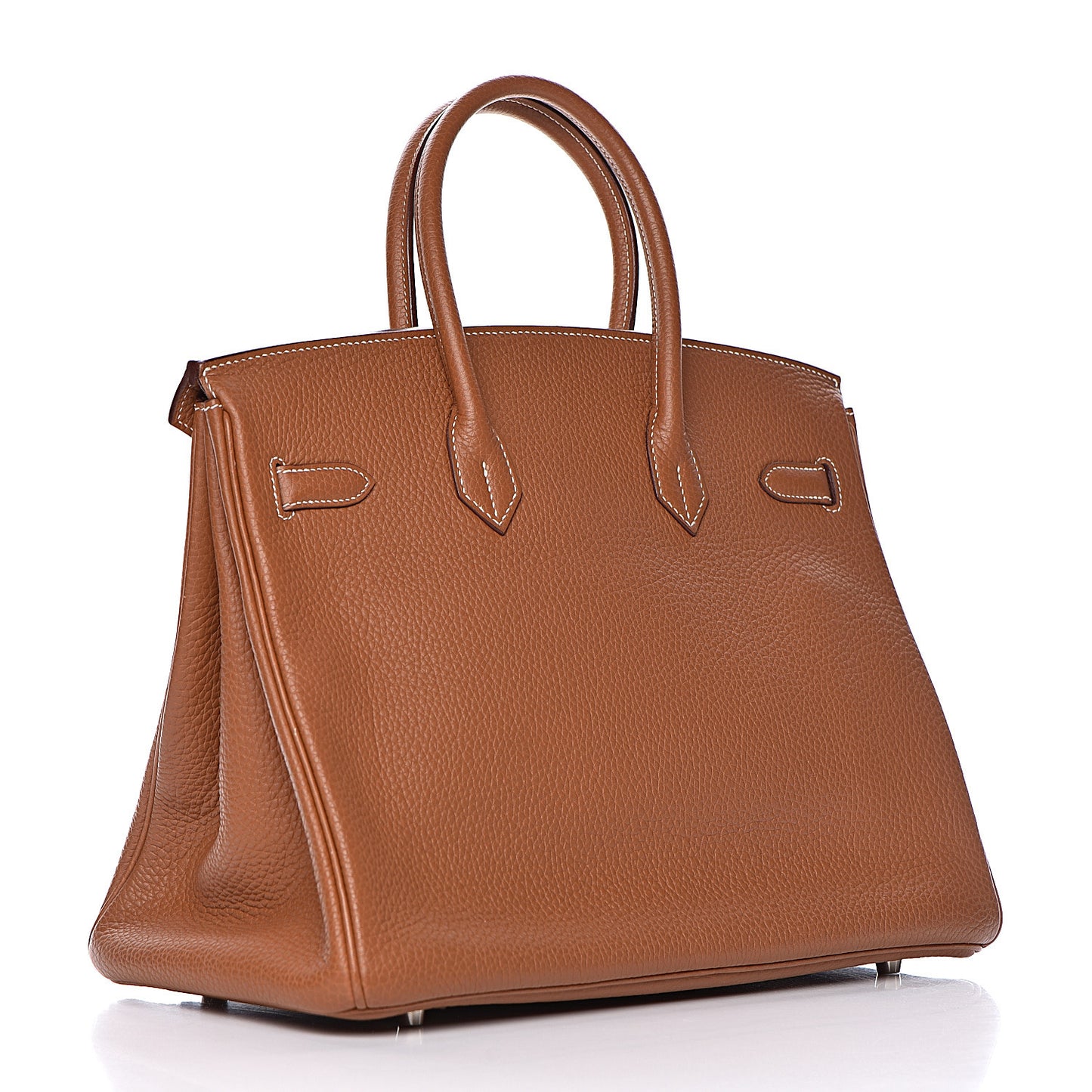 Taurillon Clemence Birkin 35 Gold