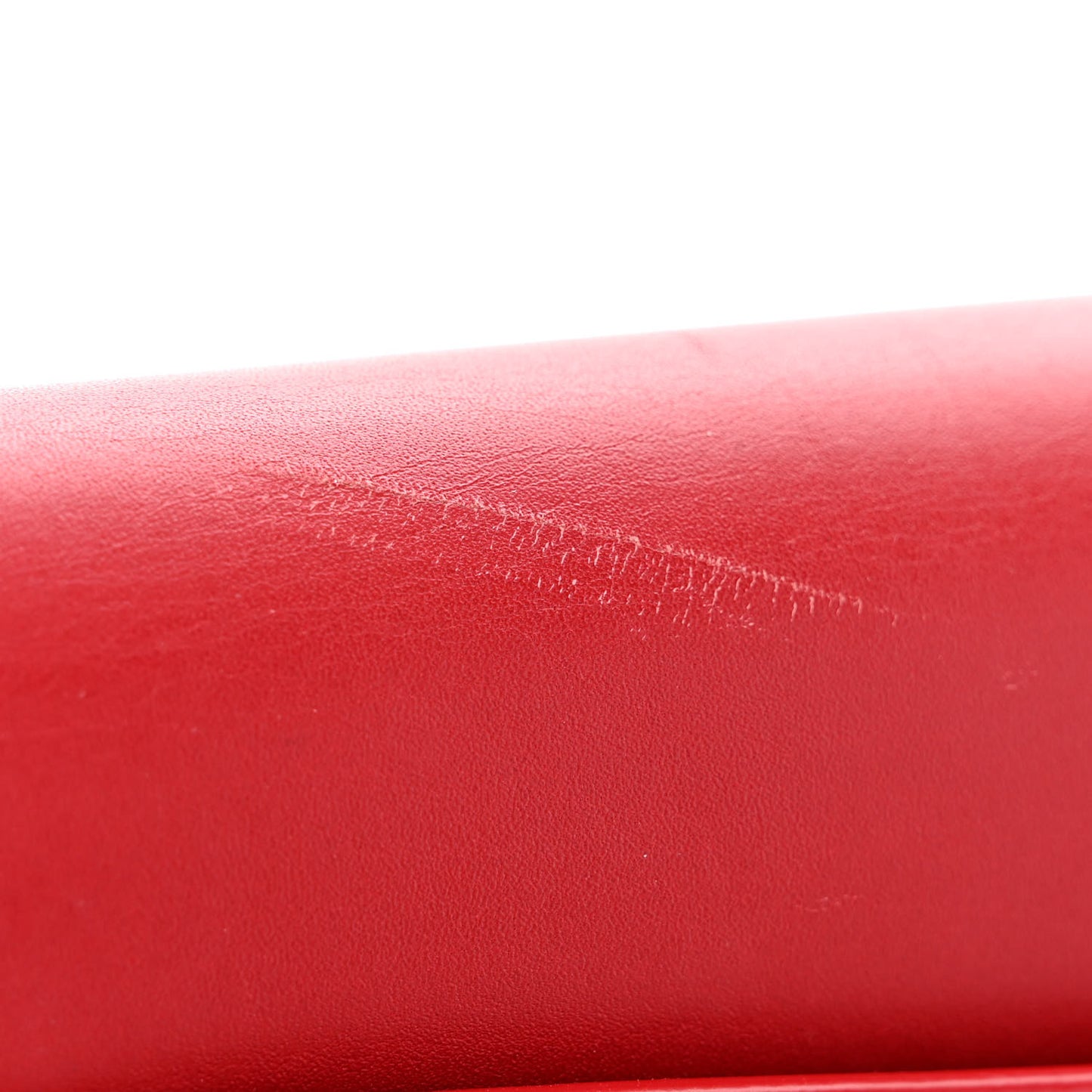 Smooth Calfskin Zoe Chain Bag Eros Red
