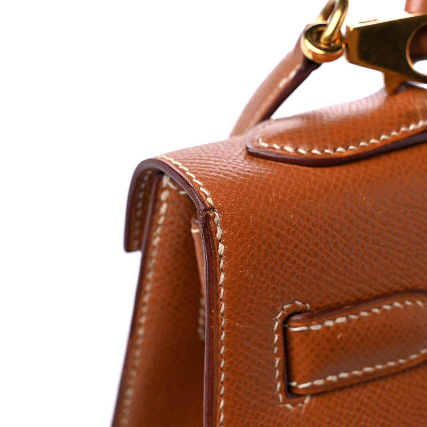 Hermes Courchevel Kelly Sellier 32 Gold 21 of 25
