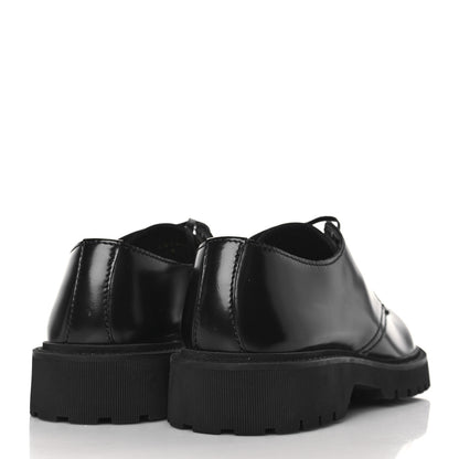Saint Laurent Ketta Liverpool Lace Up Derby Shoes 39 Black 4 of 9