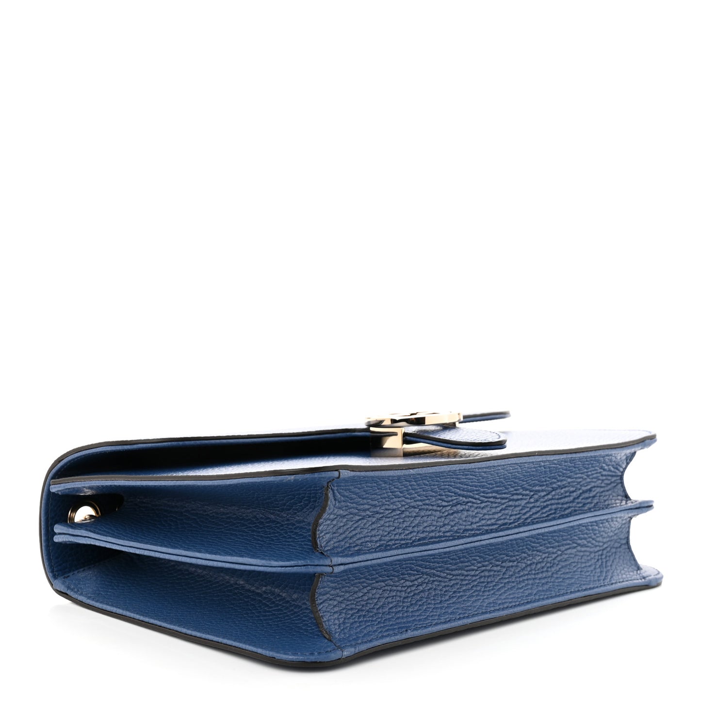 Dollar Calfskin Interlocking G Shoulder Bag Caspian