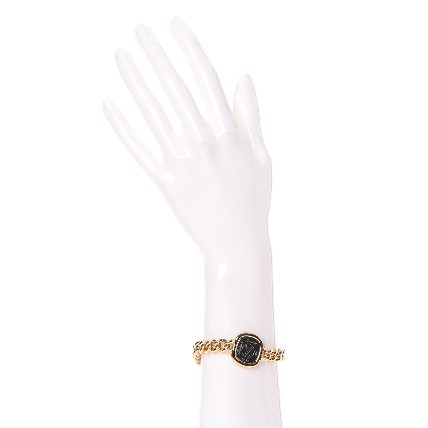 Louis Vuitton Chain ID Bracelet Gold 2 of 7