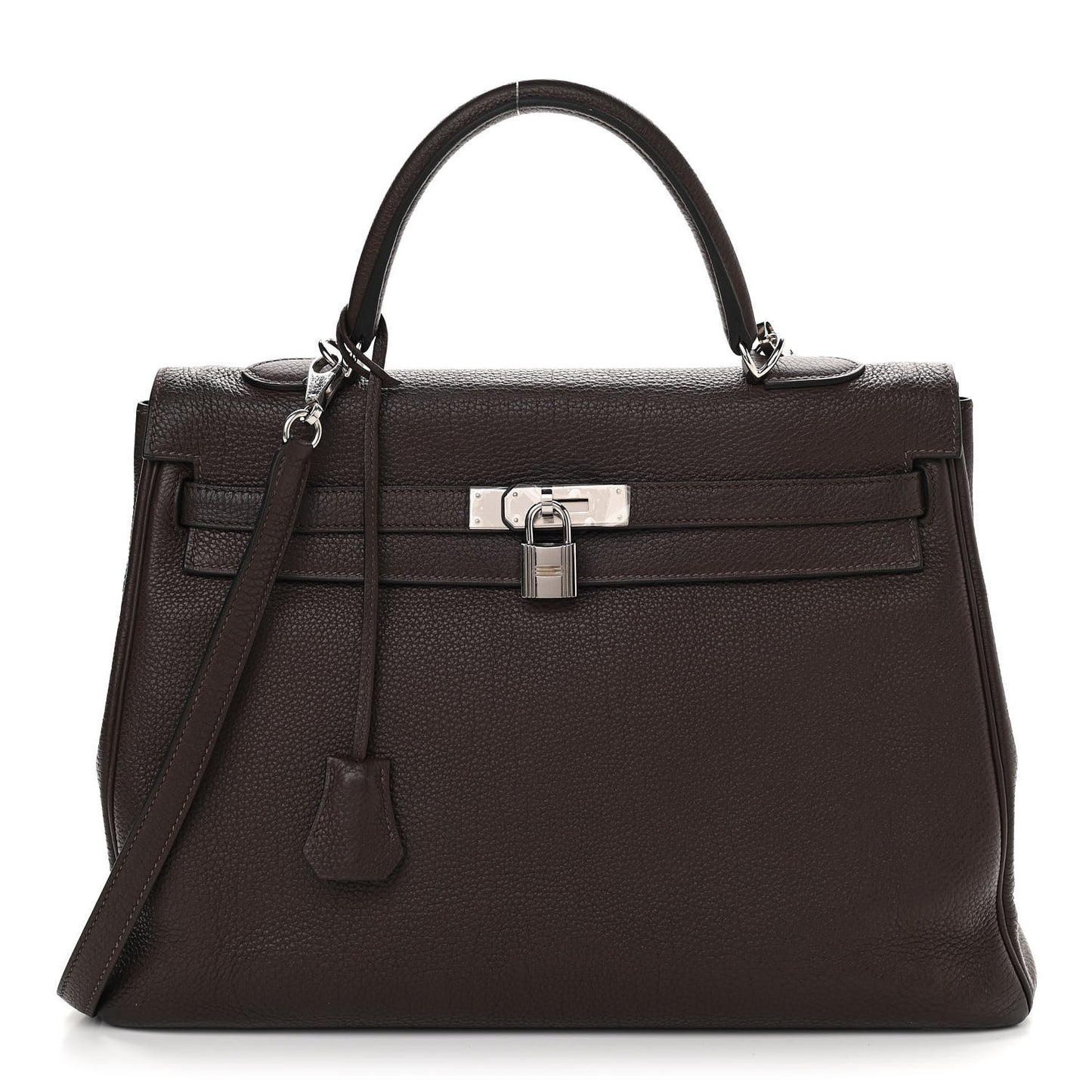Togo Kelly Retourne 35 Chocolate
