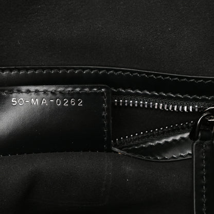 Christian Dior Calfskin Macrocannage Small Diorcamp Messenger Black 7 of 8