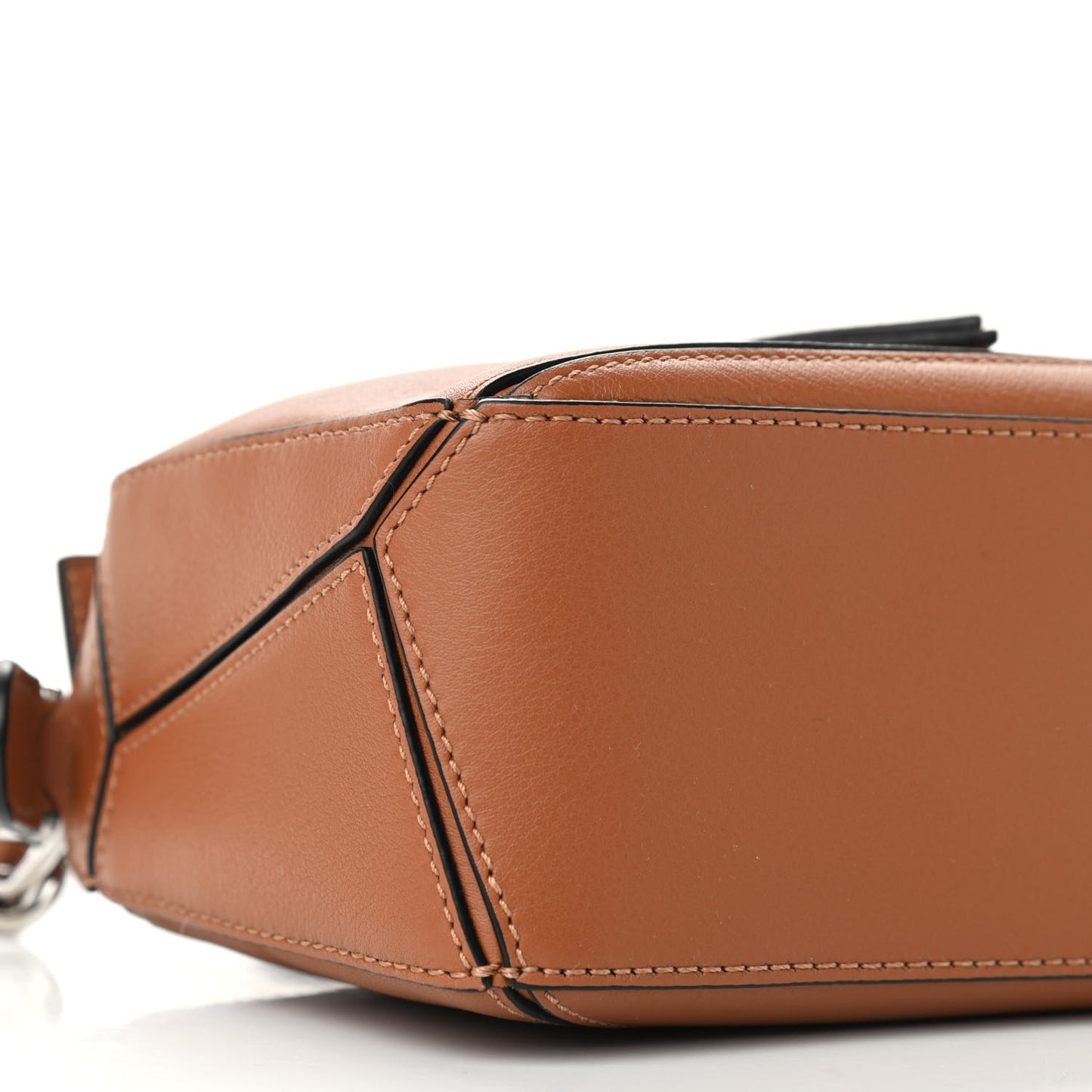 Calfskin Mini Puzzle Bag Tan