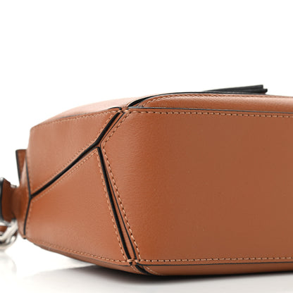 Loewe Calfskin Mini Puzzle Bag Tan 8 of 9