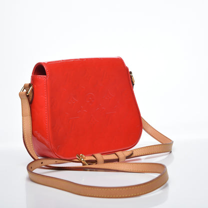 Louis Vuitton Vernis Bellflower PM Rouge Grenadine 2 of 10