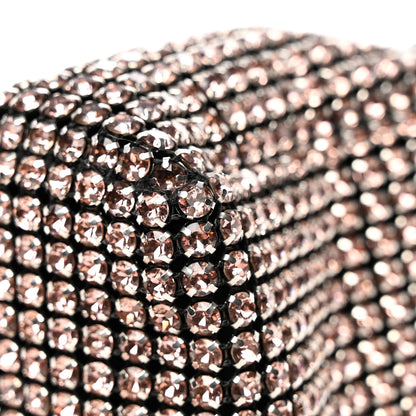 Alexander Wang Mesh Crystal Rhinestone Mini Heiress Pouch Pink 12 of 13