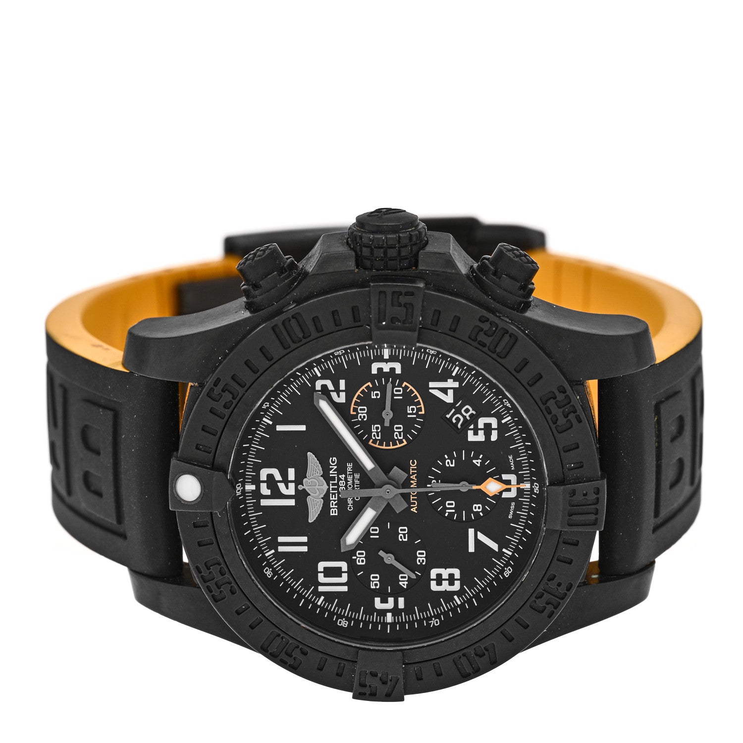 Breitling Breitlight Rubber 45mm Avenger Hurricane Automatic Watch Black XB0180E4 2 of 5