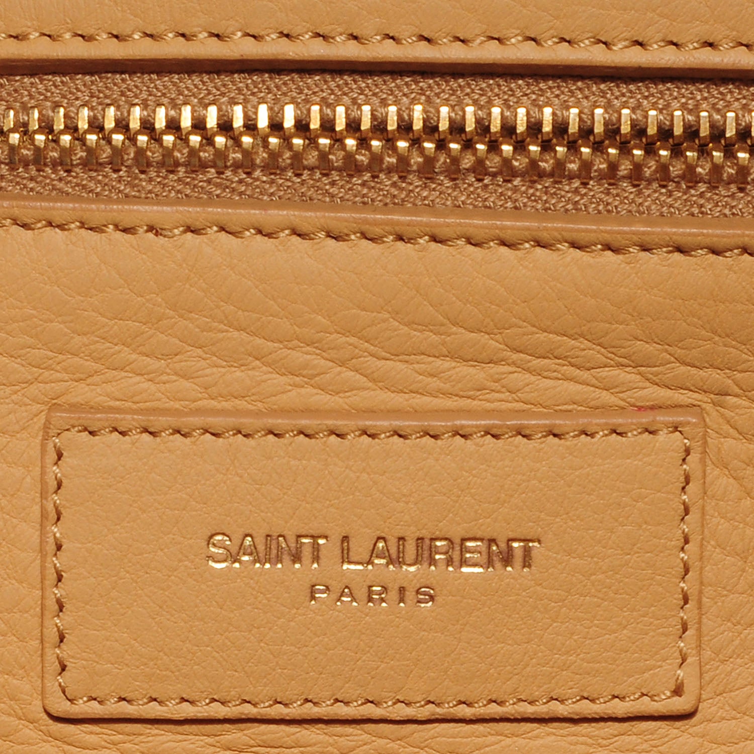 Saint Laurent Calfskin Large Classic Y Cabas Light Beige 5 of 7