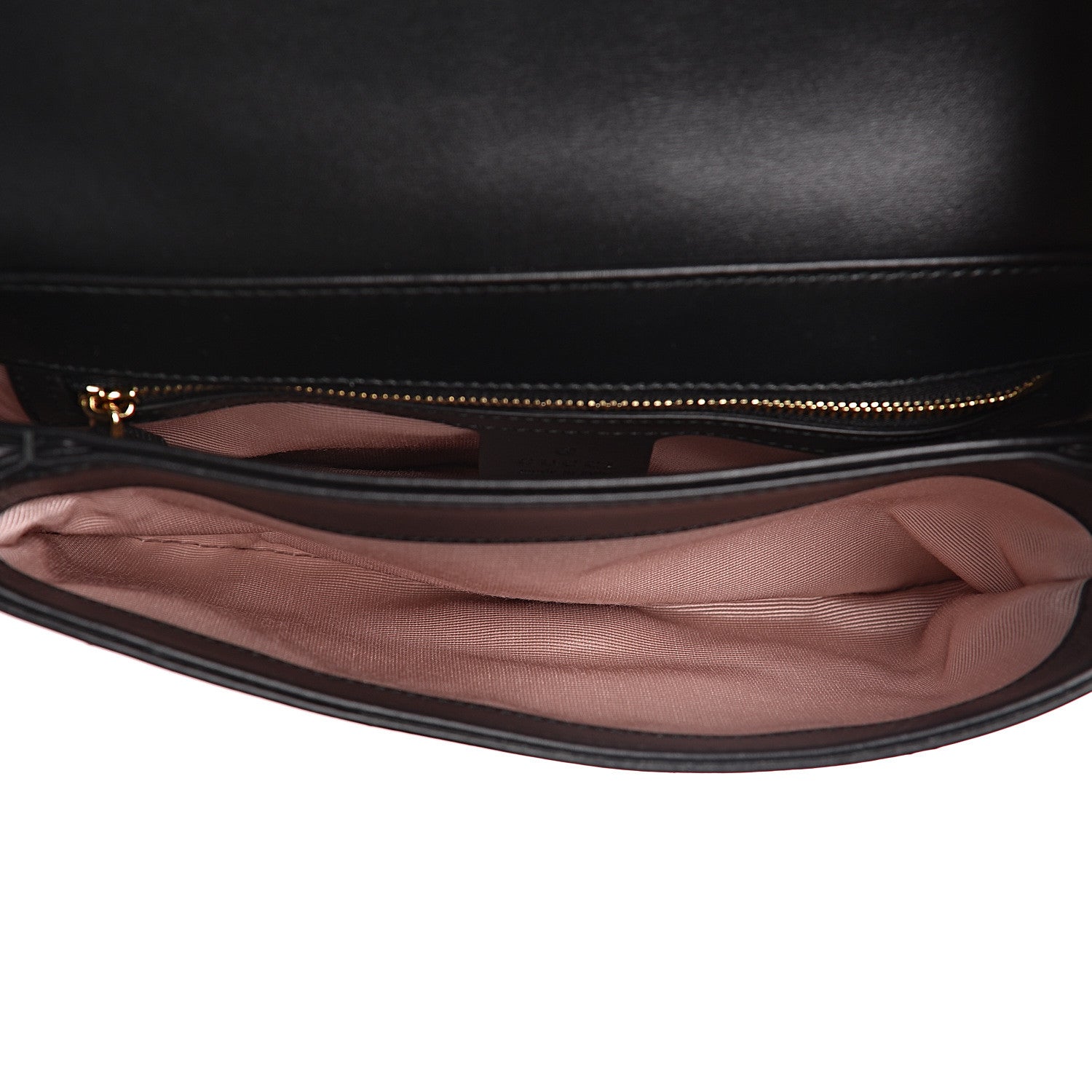 Gucci Vitello Palmellato Lux Small Arli Flap Shoulder Bag Black 5 of 12