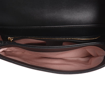 Gucci Vitello Palmellato Lux Small Arli Flap Shoulder Bag Black 5 of 12