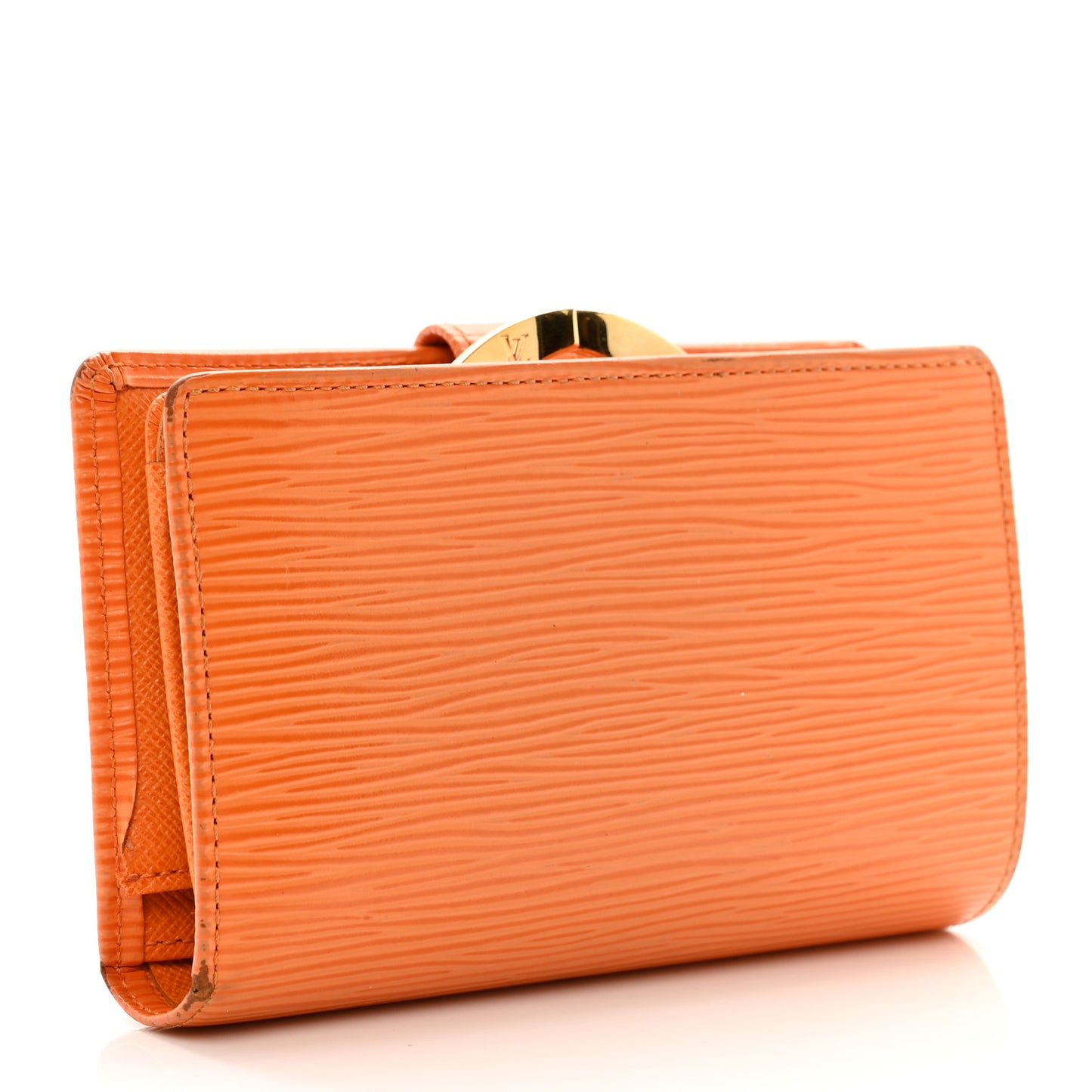 Epi French Purse Wallet Mandarin