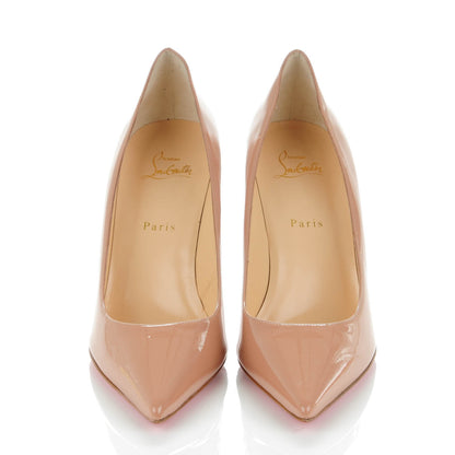 Christian Louboutin Patent Decollete 554 85 Pumps 41 Nude 2 of 8