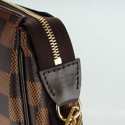 Louis Vuitton Damier Ebene Eva Clutch 6 of 7