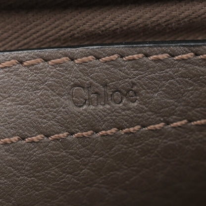 Chloe Calfskin Mini Marcie Round Crossbody Bag Cashmere Grey 6 of 11